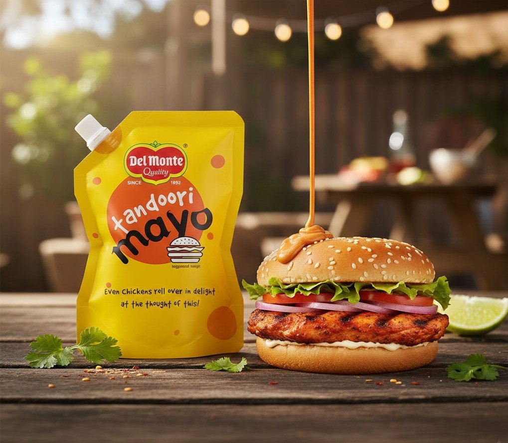 Del Monte Tandoori Mayo Spout Tray 150gm